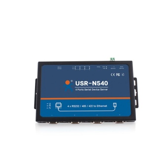 USR-N540 4 портовый адаптер RS232 485 422 Ethernet